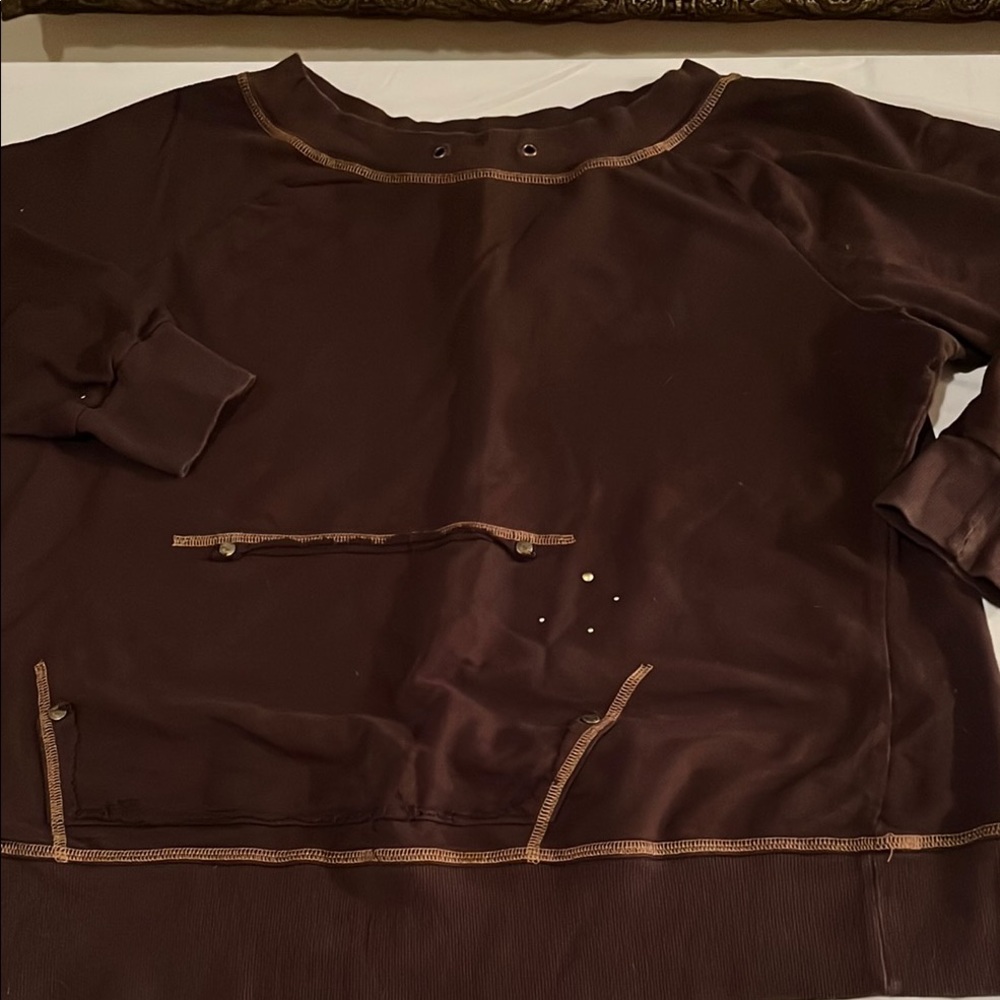 South Pole size 3x Brown Long Sleeve sweatshirt